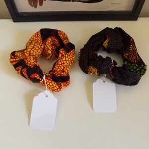 Others Follow Vibrant Patterned Scrunchies
